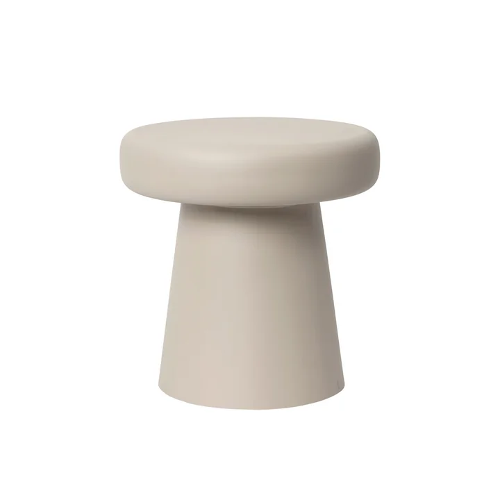 Broste Copenhagen - Jelly Bijzettafel, Ø36 x H36 cm, zand