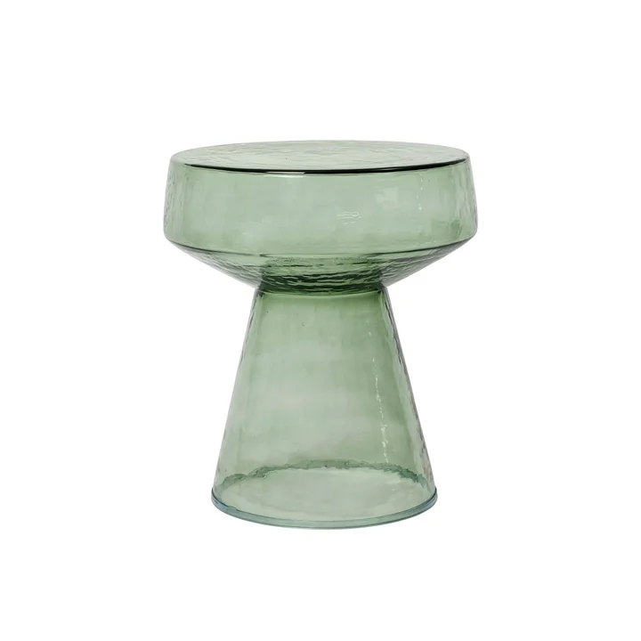 Broste Copenhagen - Clara Bijzettafel Ø39 x H44 cm, lichtgroen