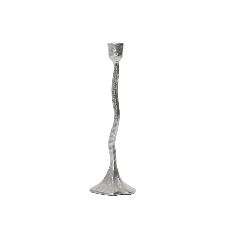 Broste Copenhagen - Amy Kaarshouder Ø9 x H31 cm, zilver