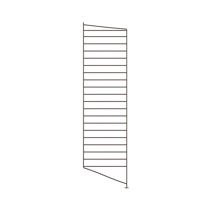 String - Onderste ladder voor String (Werken) Legplank 115 x 30 cm, donkerbruin