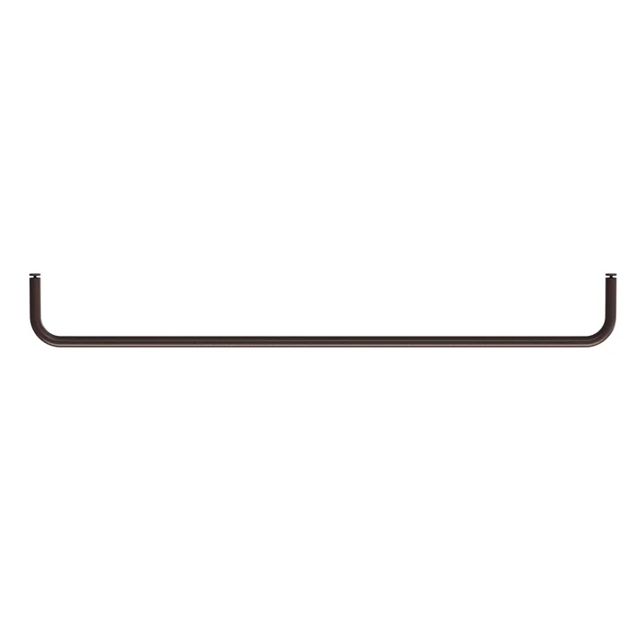 String - Stang voor metalen plank, 78 cm / donkerbruin