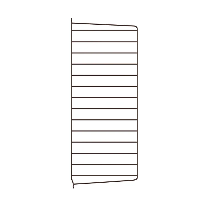 String - Muurladder voor String plank 75 x 30 cm, donkerbruin