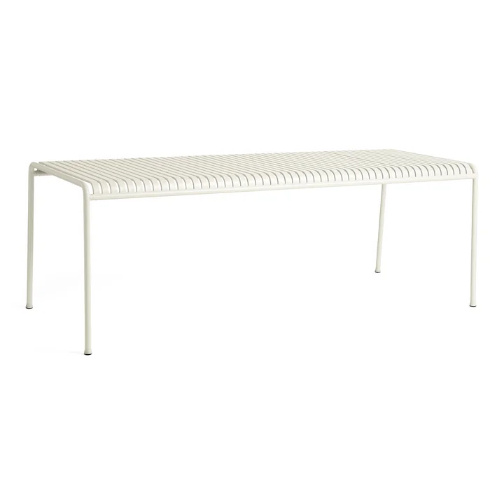 HAY - Palissade Tafel, rechthoekig, 220 x 90 cm, cream white