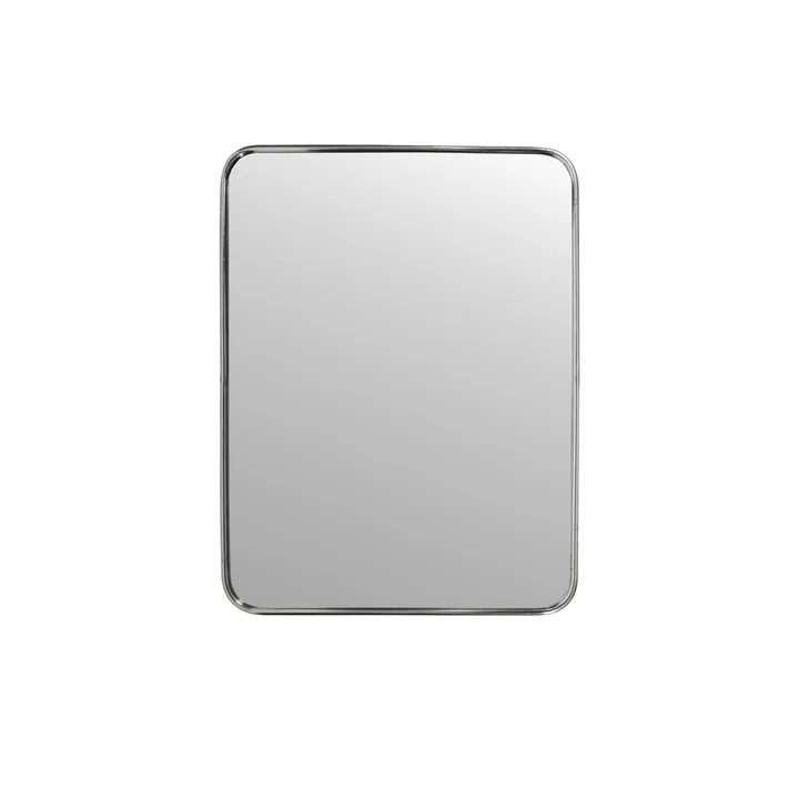 House Doctor - Mirror wandspiegel, 60 x 80 cm, geborsteld zilver