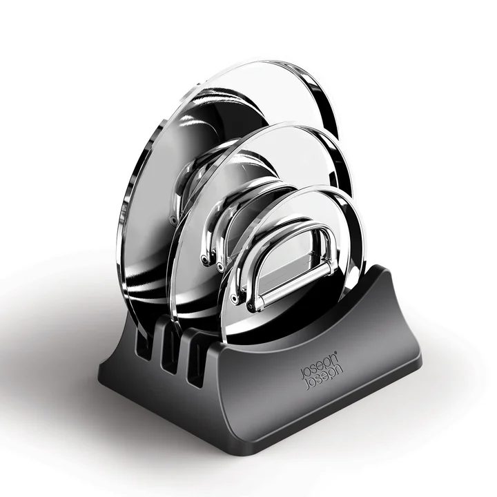 Joseph Joseph - Space Steelpan incl. deksel, set van 3