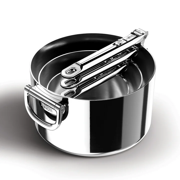 Joseph Joseph - Space Kookpotten, set van 3, nestbaar