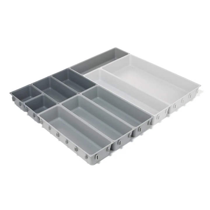 Joseph Joseph - Blox lade-organizer set 10-delig, licht steen