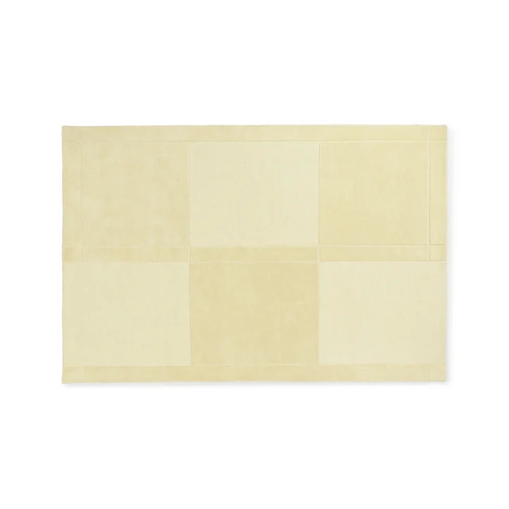 Normann Copenhagen - Level Tapijt, 300 x 200 cm, lichtgeel