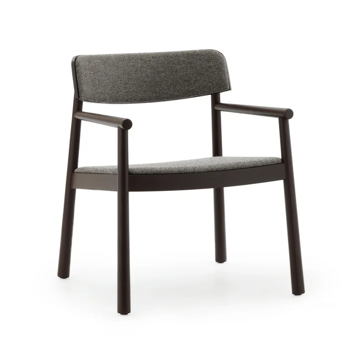Normann Copenhagen - Timb Lounge fauteuil, bruin / Hallingdal 368