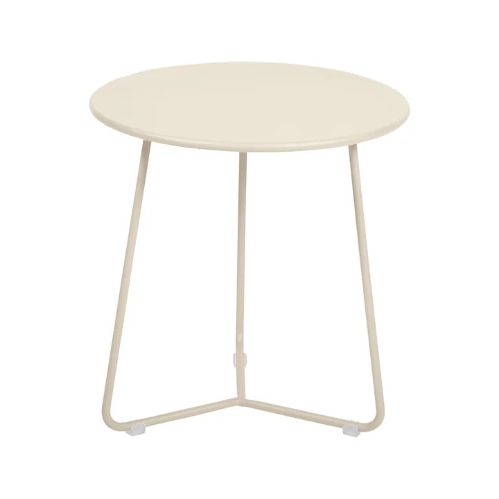 Fermob - Cocotte bijzettafel / kruk, Ø 34 cm x H 36 cm, latte-beige