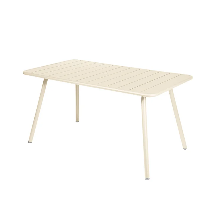 Fermob - Luxembourg tafel, rechthoekig, 80 x 143 cm, latte-beige