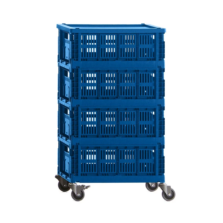 HAY - Rolcontainer, electric blue, recycled