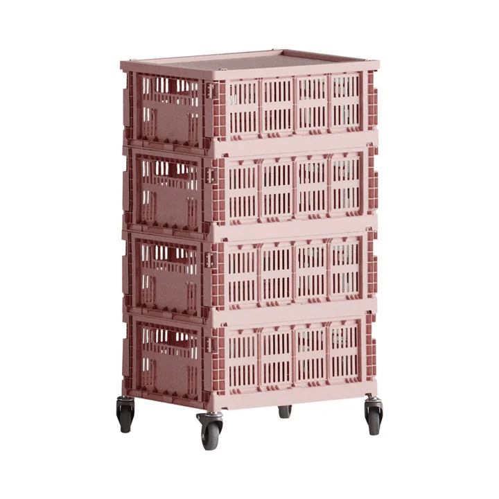 HAY - Rolcontainer, blush, recycled