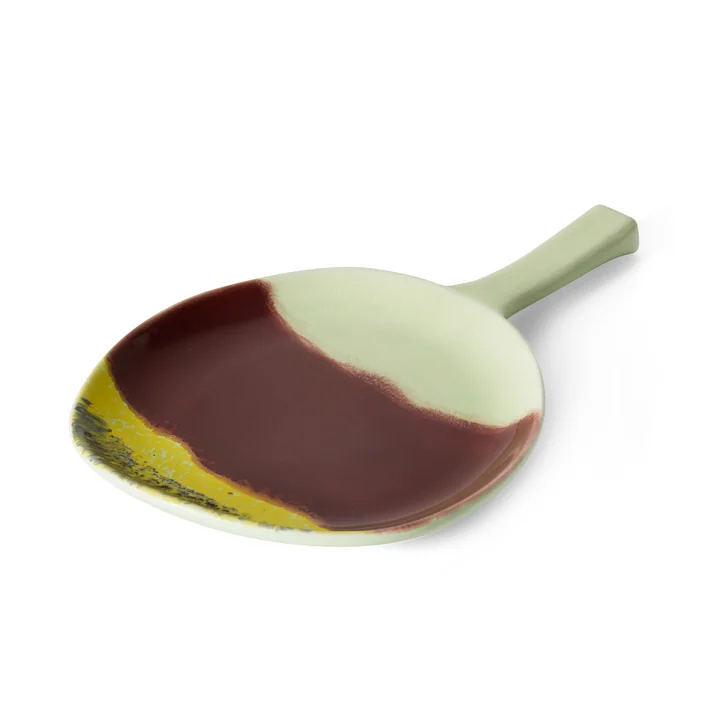 HKliving - 70's dienblad, 18 x 30,5 cm, kersen