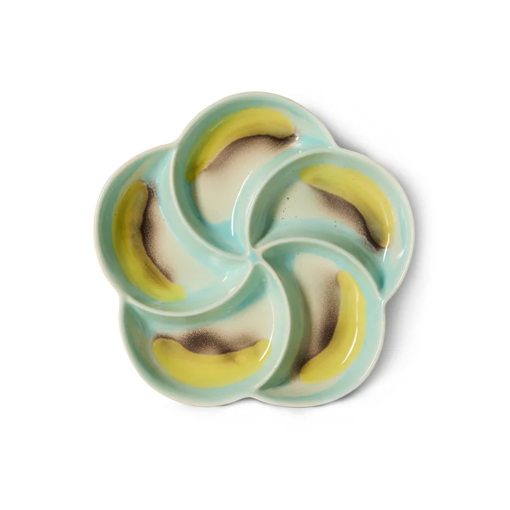 HKliving - 70's snackschaal, Ø 20.3 cm, glinsterend