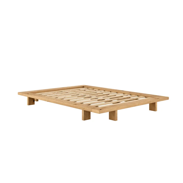 Karup - Bed Japan 140 x 200 cm, geolied eiken
