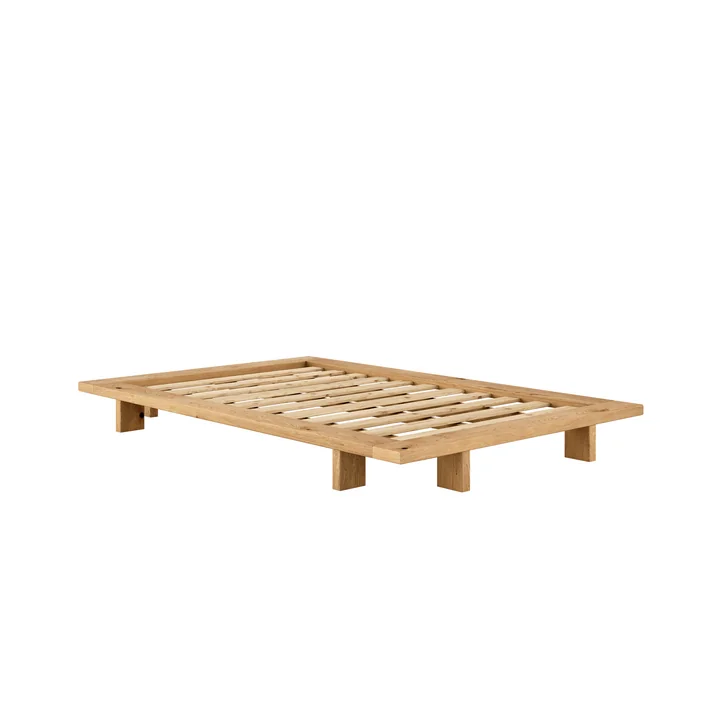 Karup - Japan bed 120 x 200 cm, geolied eiken