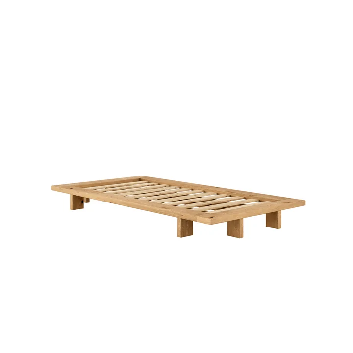 Karup - Bed Japan 90 x 200 cm, geolied eiken