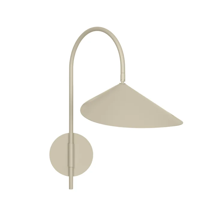 Ferm Living - Arum Draaibare wandlamp, bekabeld, kasjmier