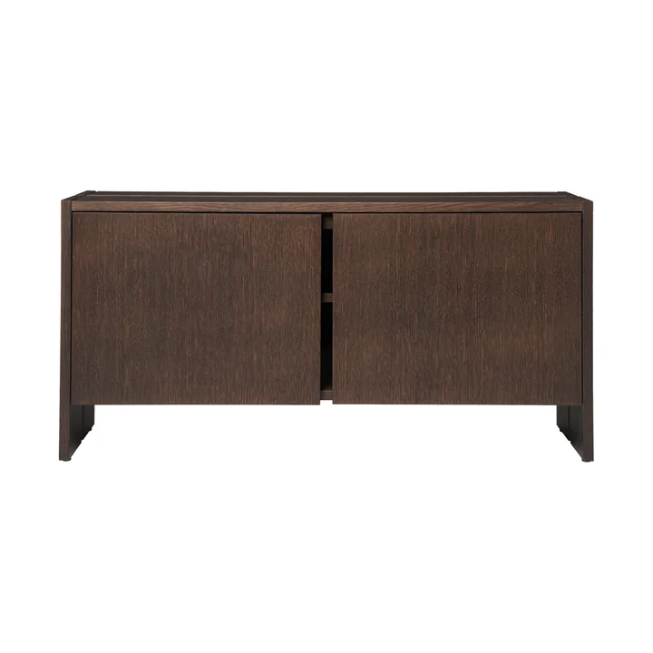 Ferm Living - Parcel kast, H50 cm, donker gebeitst eiken