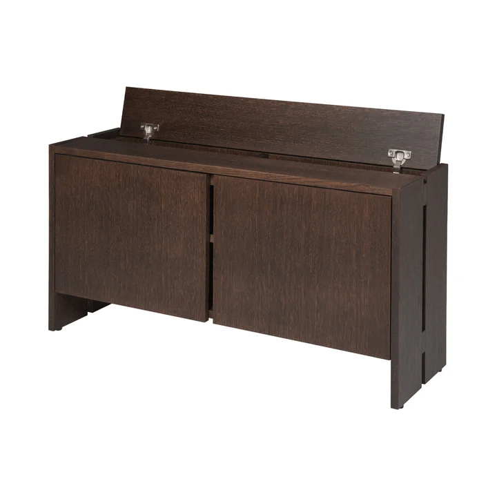 Ferm Living - Parcel kast, H50 cm, donker gebeitst eiken