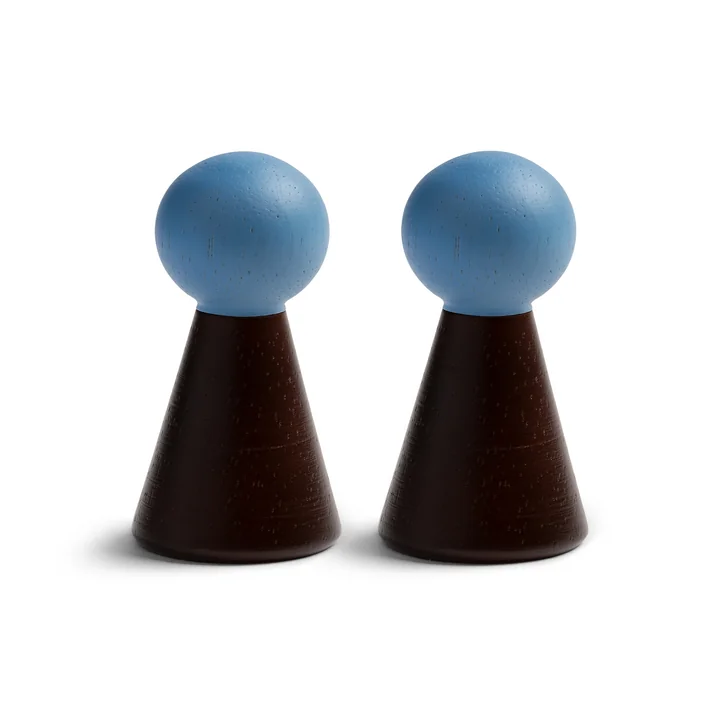 & klevering - Halma Kapstokhaken (set van 2), bordeaux / blauw