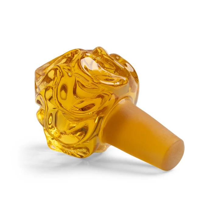 & klevering - Whip Flessenstop, amber