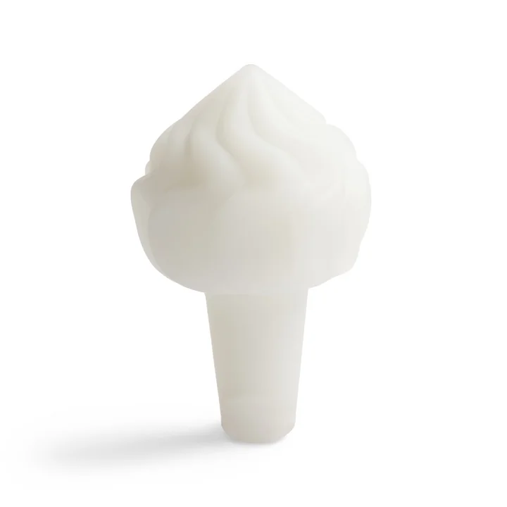 & klevering - Whip Flessenstop, wit