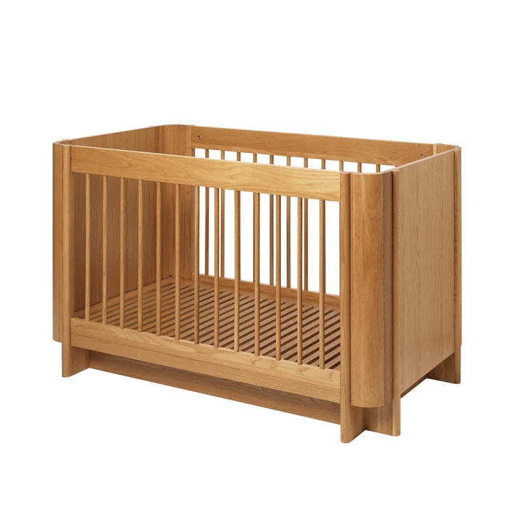 Ferm Living - Tilu Babybed, 68 x 129 cm, eiken natuur