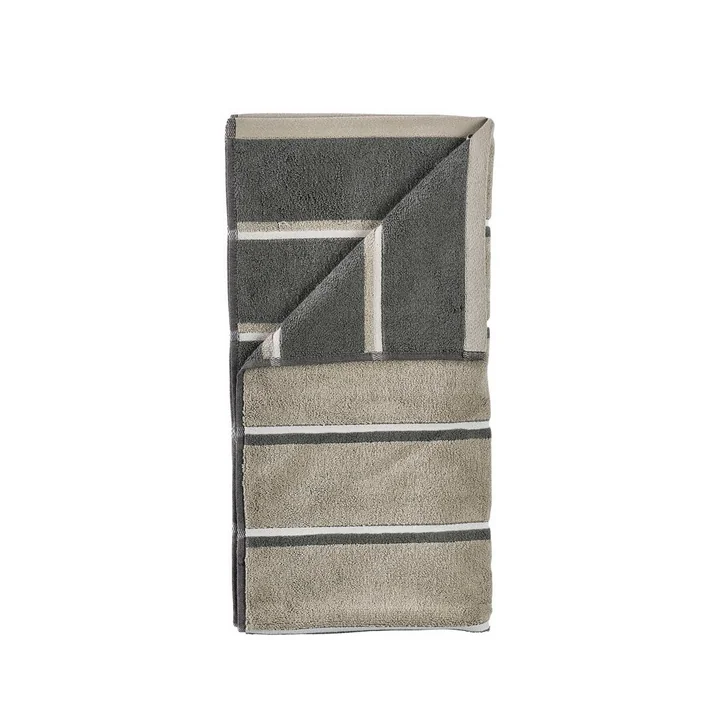 Zone Denmark - Sauna badlaken, 70x140, Eucalypus/Olijfgroen/Zachtgrijs