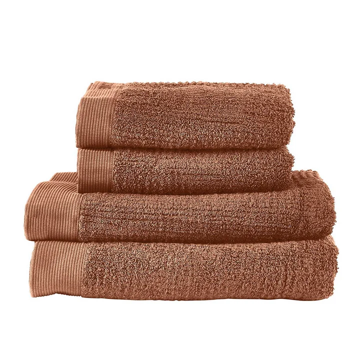 Zone Denmark - Classic Handdoek, terracotta (set van 4)