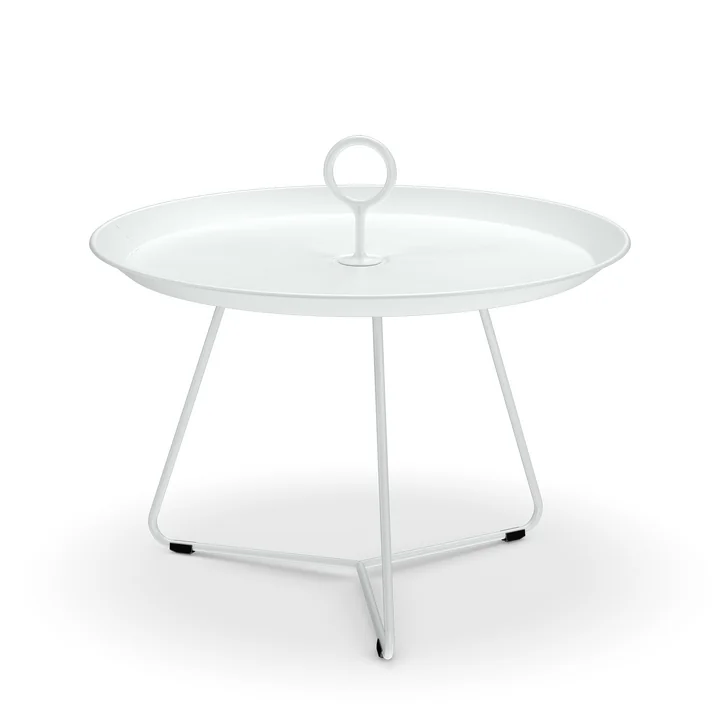 HOUE - EYELET Bijzettafel, Ø 57,5 cm, wit