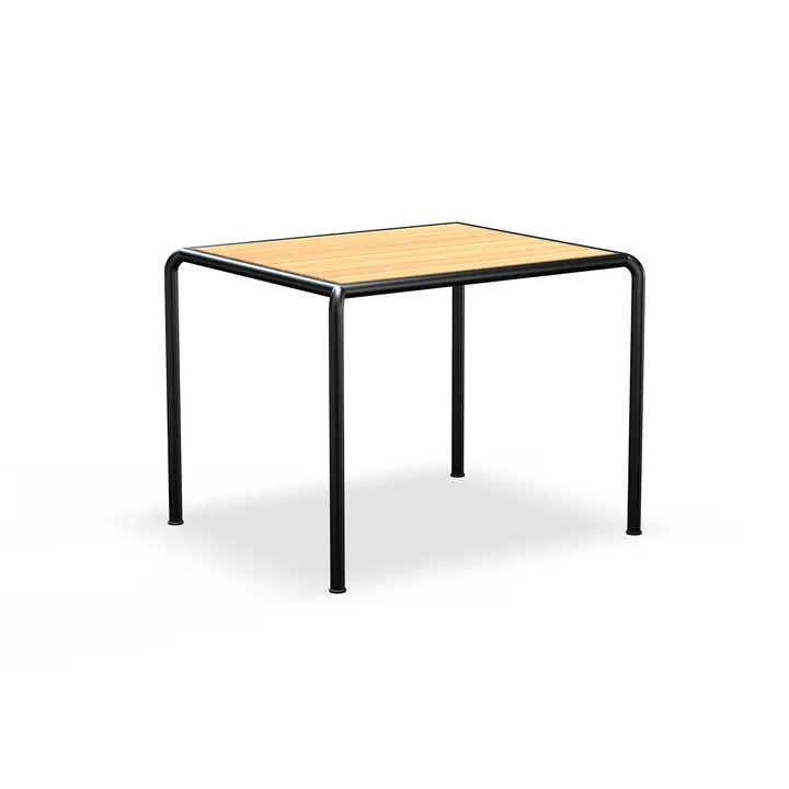 HOUE - AVANTI eettafel voor buiten, 98 x 83 cm, grenen / zwart