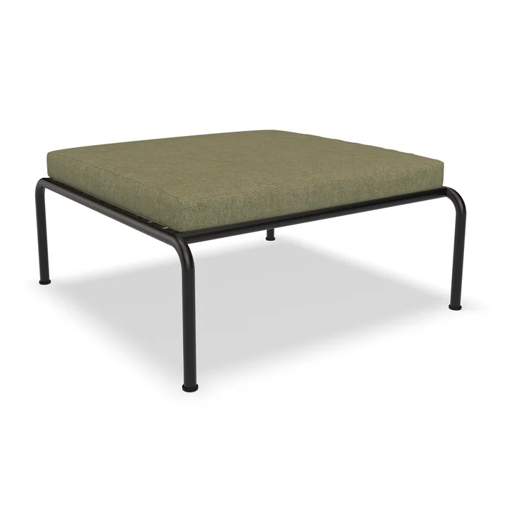 HOUE - AVON Ottoman, zwart / blad