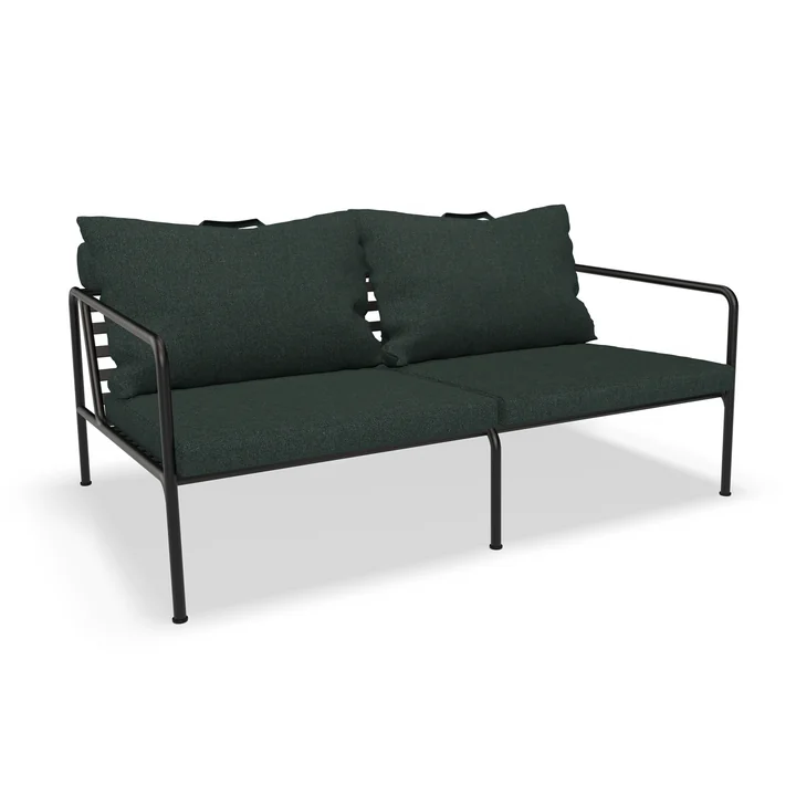 HOUE - AVON Sofa 2-zits, zwart / alpine