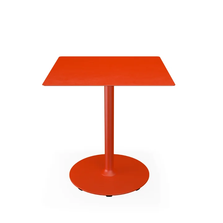 HOUE - Pico Tuintafel, 70 x 70 cm, rond frame, cayenne