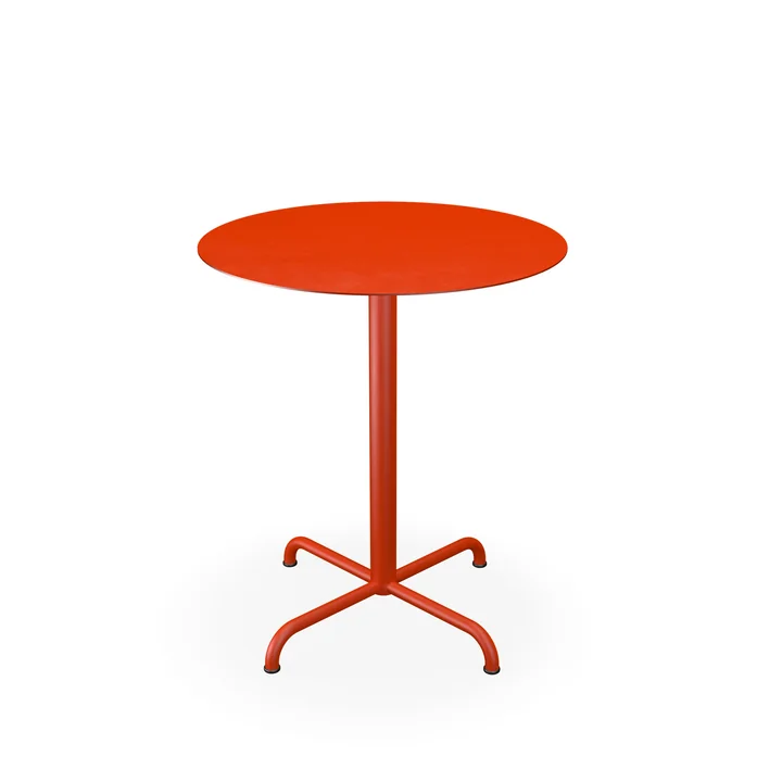 HOUE - Pico Tuintafel, Ø 64 cm, 4-sterren frame, cayenne
