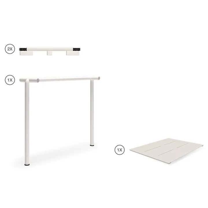 HOUE - AVANTI Infinity Set 1, gedempt wit