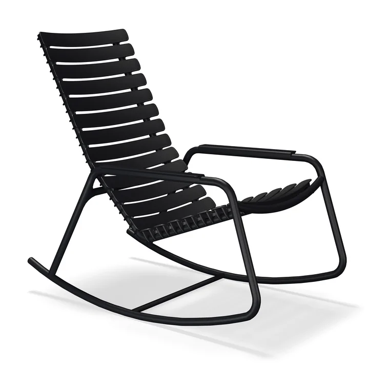 HOUE - ReCLIPS Schommelstoel voor buiten, zwart