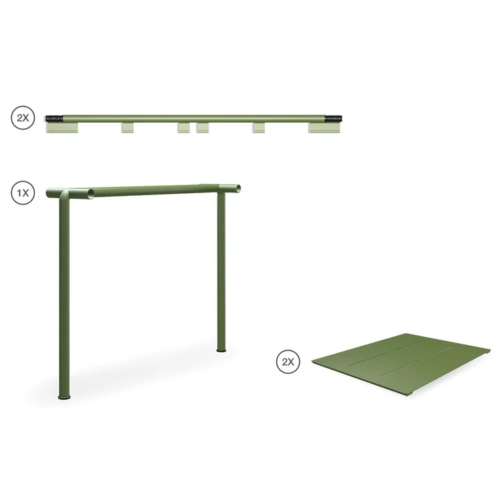 HOUE - AVANTI Infinity Set 2, olijfgroen