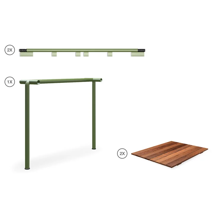 HOUE - AVANTI Infinity Set 2, thermo as / olijfgroen