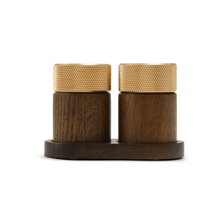 Gejst - Sina Peper- en zoutmolen Donker Eiken/Brass