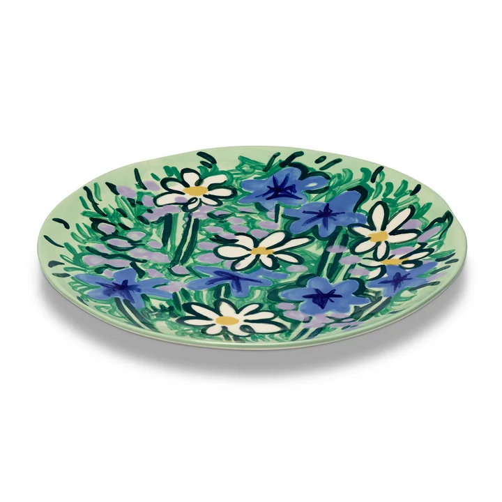 Serax - Serving Spring Dienblad, groen/blauw