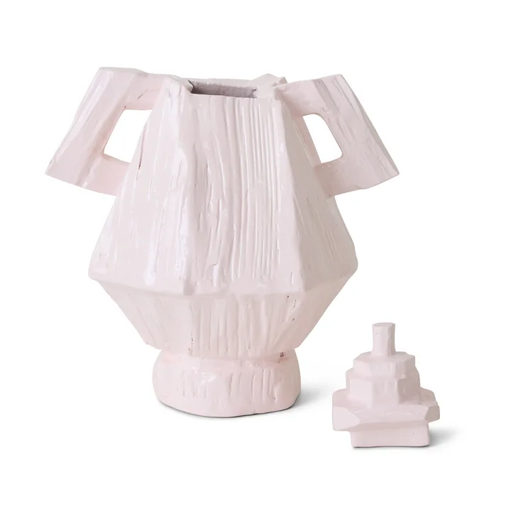 HKliving - Amfora decoratieve vaas, lila