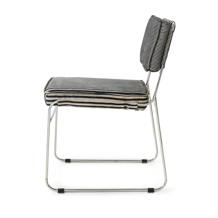 HKliving - Endless Eetkamerstoel, streep / monochroom