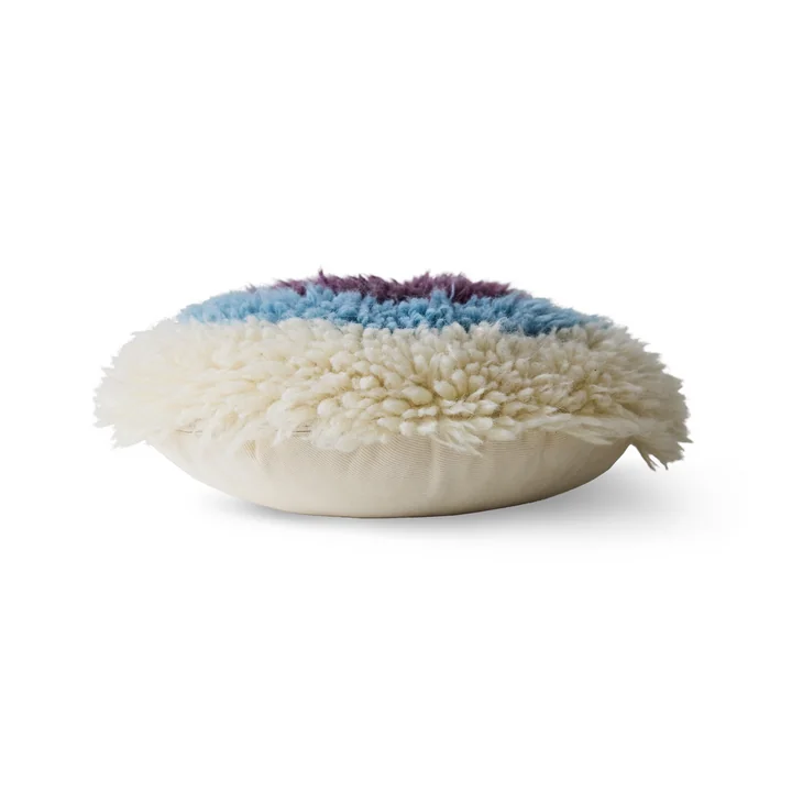 HKliving - Fluffy Kussen, Ø 40 cm, blikvanger