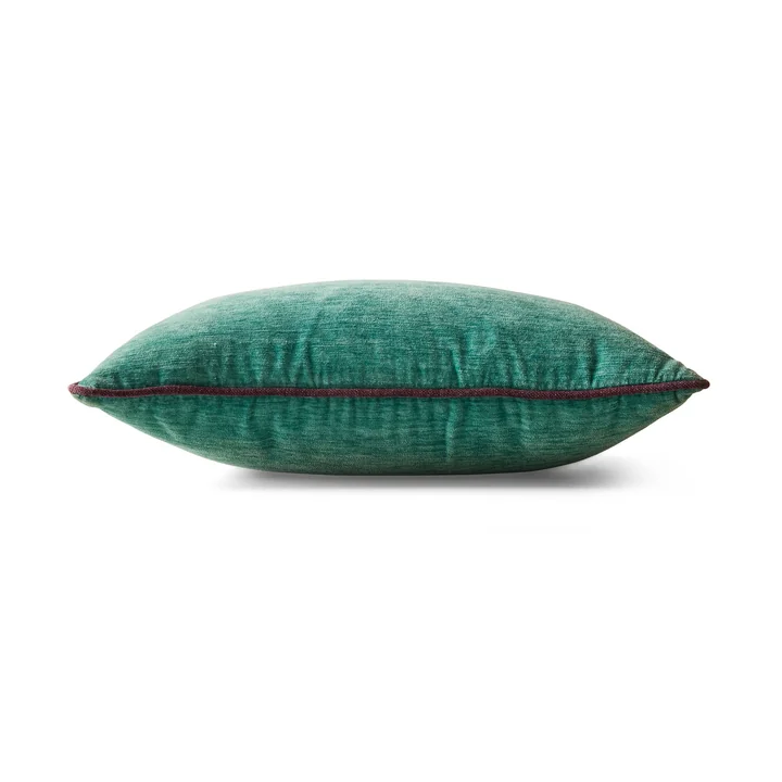 HKliving - Velvet Kussen, 50 x 35 cm, diepzee