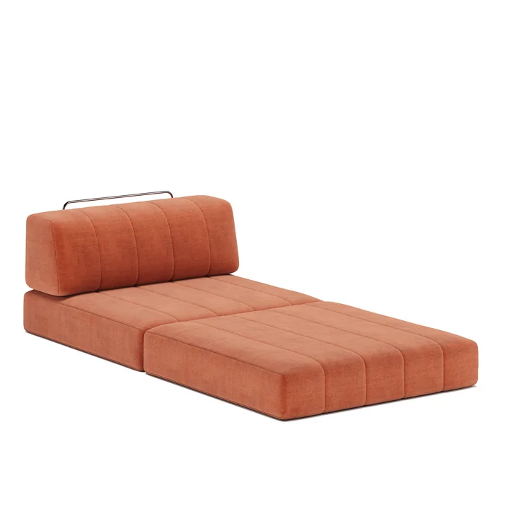 Innovation Living - Cozypad Fauteuil, roest oranje (stof 412 Esina)