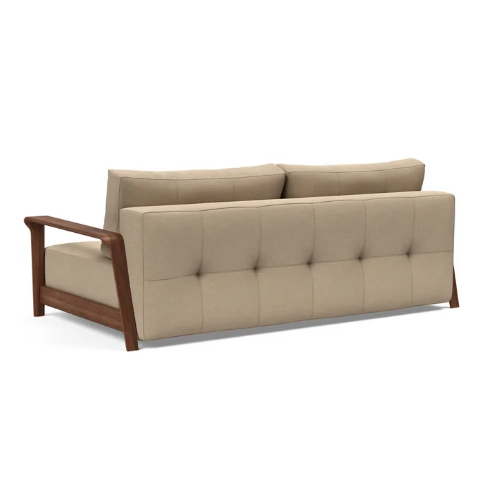 Innovation Living - Ran Slaapbank, 227 x 117 cm, mokka (stof 587, mixed dance )