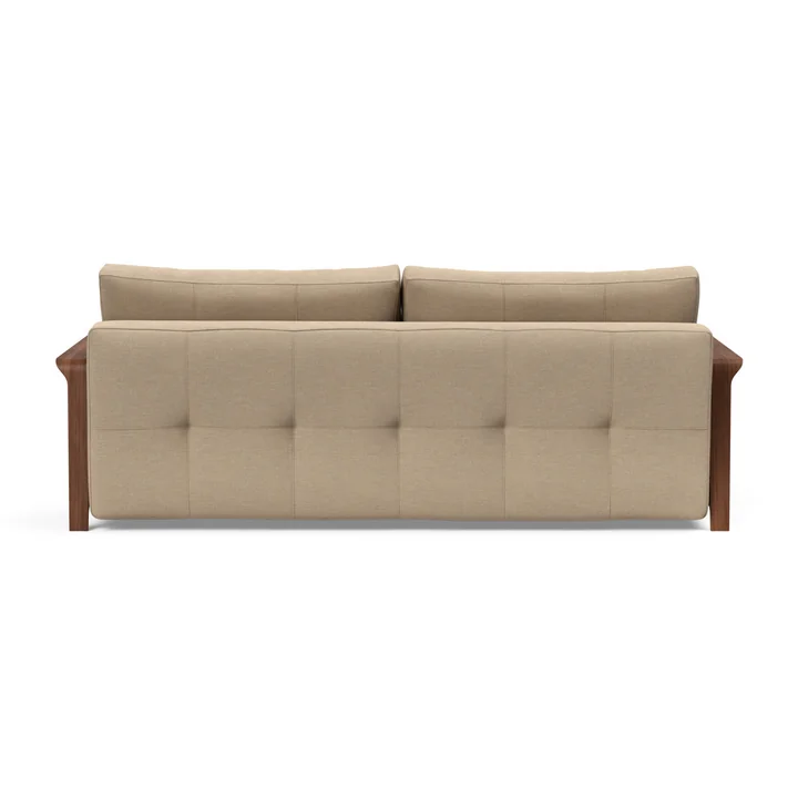 Innovation Living - Ran Slaapbank, 227 x 117 cm, mokka (stof 587, mixed dance )
